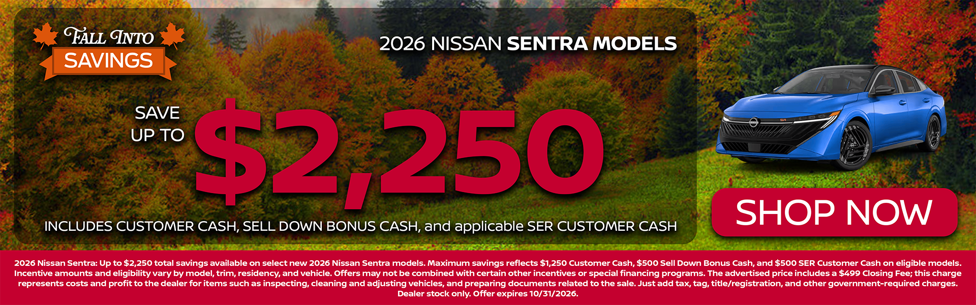 2026 Nissan Sentra